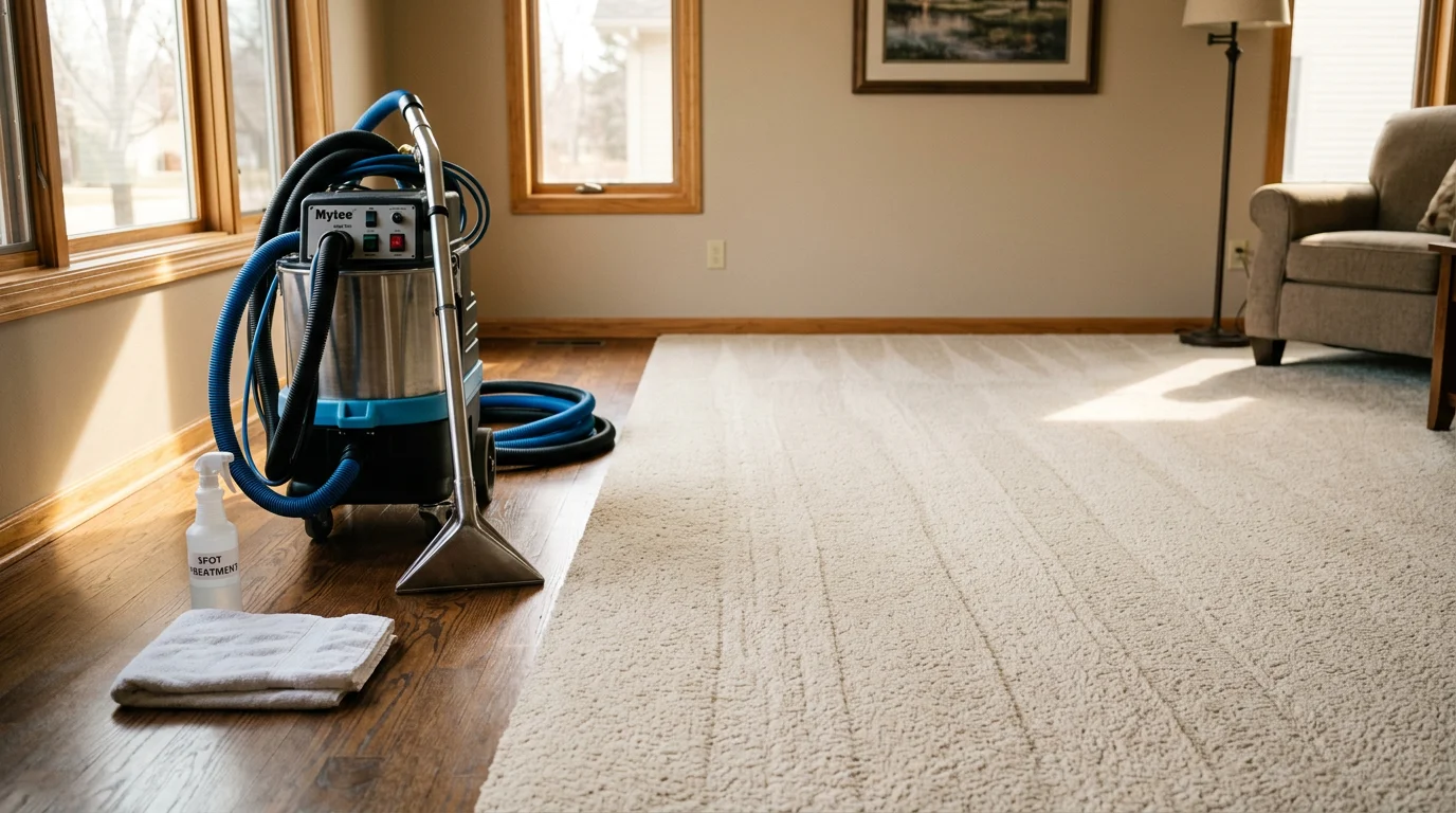 Professional carpet cleaning service in Rochester, Minnesota